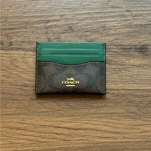 Coach card holder